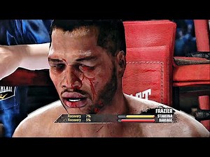 Joe Frazier vs Mike Tyson – Brutal Bloody Knockout | Full Fight Gameplay 🥊Fight Night Champion