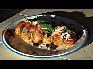 SmokingPit.com - Chicken Parmesan Rolls with Marinara Recipe - Yoder YS640
