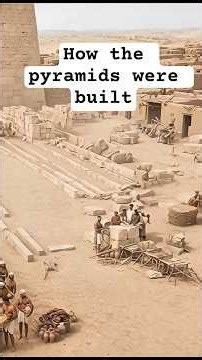 how the pyramids of giza were actually built(the untold truth)
