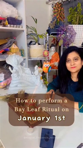3.7K views | Bay Leaf Ritual on January 1st is done to set clear...