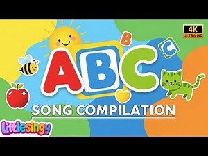 Now I Know My ABC + More ABC Songs | Kids learning Videos Compilation