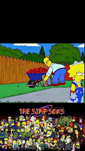 Homero Simpson construyendo una parrilla