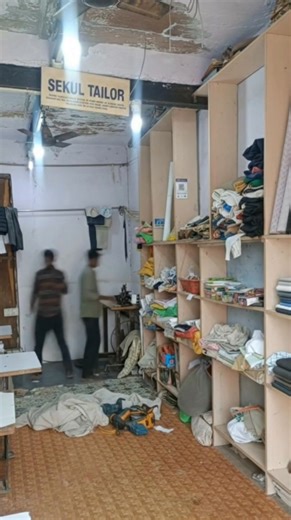 From local shop to a premium workspace ✂️✨ SEKUL TAILOR — where every stitch speaks quality. #workshop #workspace #decoration | Sekul Ahmed