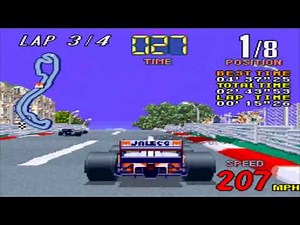 Grand Prix Star - Monaco circuit (Jaleco - Arcade)
