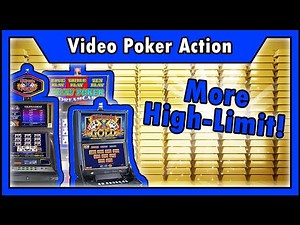 More HIGH-LIMIT Video Poker for The Gents • The Jackpot Gents