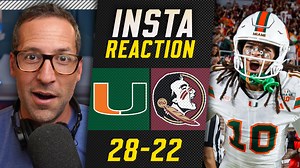 15K views · 211 reactions | Miami owned the line of scrimmage and the combo of Carson Beck and Malachi Toney is scary good. Our reaction to Miami's 28-22 win over Florida State... #collegefootball #miamihurricanes #floridastate | The Solid Verbal | Facebook