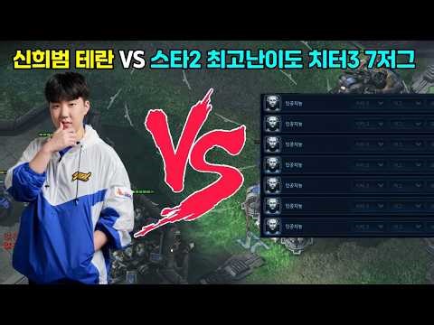 스타2 프로 VS AI 치터3 7저그 (스타2 최고 난이도)