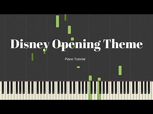 Disney Opening Theme Tutorial [Synthesia]