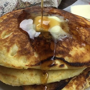 27 reactions · 18 shares | Jiffy cornbread pancakes are rich, easy to make, and definitely a breakfast favorite. RECIPE: https://www.backtomysouthernroots.com/jiffy-cornbread-pancakes/ | Back To My Southern Roots | Facebook