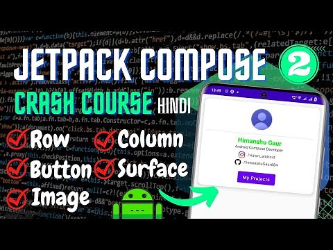 Jetpack Compose Crash Course | Portfolio App | Part 2 | Hindi