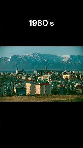 Evolution of Reykjavik from 1900 to 2025 #evolution #history #beautiful #reykjavik #iceland #city