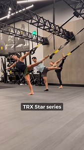 Louis Lopez on Instagram: "@julie.jageman.9 keeping me on my toes with these TRX pilates moves that anyone (yes, you too guys) can do! 1️⃣ TRX Kneeling airplanes, triceps, and stag (row/press): this one was great for getting my upper body fired up, with a main goal of keeping equal pressure on the straps throughout the series. 2️⃣ TRX Roll over / jackknife Teaser: perfect for overall stability and strength work for the core. Love the ability to be able to use the TRX straps to help me smoothly t