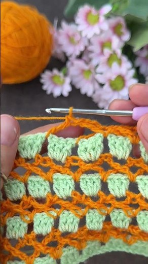 Crochet sweater stitch new pattern 🔥✨