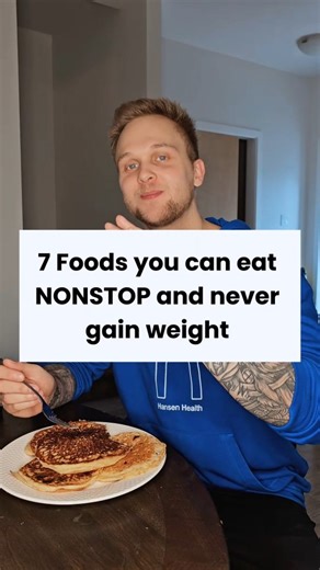 These 7 foods are basically impossible to overeat.👇 Everyone’s obsessed with eating less right now… Some foods are so low-calorie, high-fiber, and nutrient-dense that you can eat them nonstop and still lose weight. They keep you full, crush cravings, and make overeating almost impossible - so fat loss finally feels effortless. 🗣 Comment "BLUEPRINT" to get access to my free masterclass: The 25-Pound Blueprint – How Parents Are Dropping 20–30 lbs Without Cutting Out the Foods They Love (the same