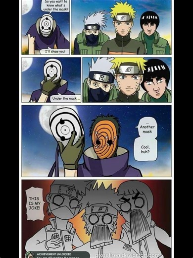 What if Obito face reveal like this😂 #anime #goat #naruto
