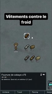 CLOTHING AGAINST THE COLD according to textiles in #rimworld #tutorial #tips #thermal