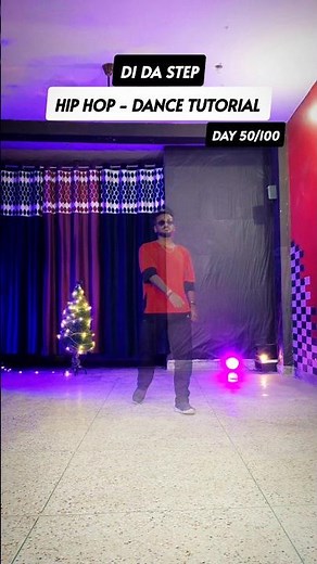 HIP HOP DANCE TUTORIAL - DI DA STEP | RAJU MJ | DAY 50/100 #Dancesteps #Shorts