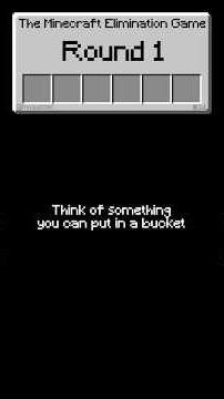 Elimination Game 34 #minecraft #games #trivia #quiz