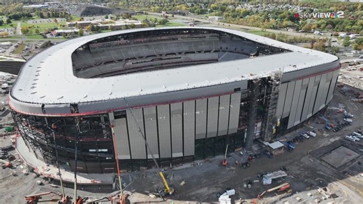Bills stadium construction falls 12% behind schedule, according to new report