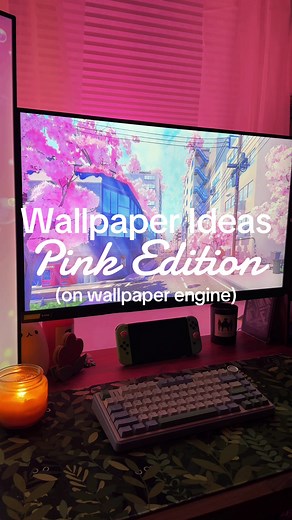 Part 1 of ideas for pink computer wallpapers 💕 #wallpaperengine #wallpaperideas #laptopwallpapers #girlgamer #pinkaesthetic #cutewallpapers #pcwallpaper