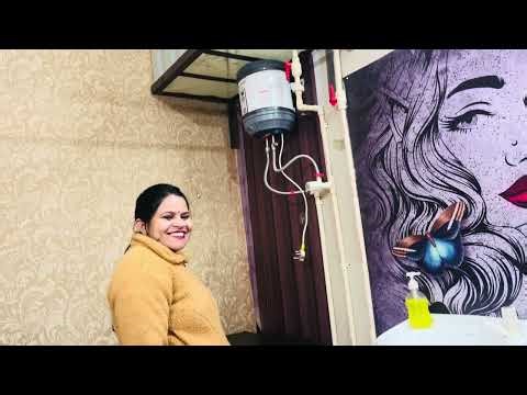 90/21 Aaj Salon Vich Lag New Gijjer wife Khush | Daily life vlog