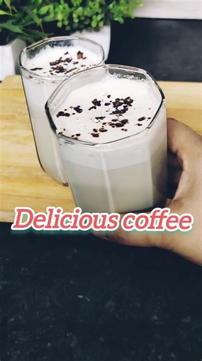 Creamy Coffee Recipe /Easy Coffee Drink#easy #recipe #homecafe #creamycoffee #mahimasinghkitchen