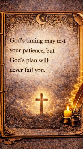 “God’s Timing Will Test You… But It Will Never Fail You.”- motivational #shorts