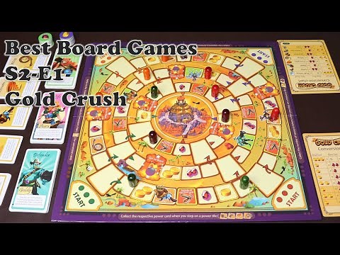 Best Board Games S2-E1 | Gold Crush | How to play Gold Crush by Tortue | Unboxing and Fundoor Review