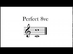 Perfect 8ve Harmonic Interval