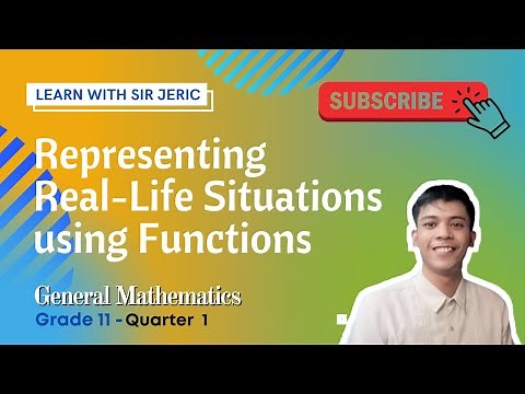 Representing Real-life Situations using Functions ┃Grade 11 General Mathematics ┃SHS