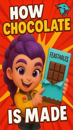 How Chocolate Is Made 🍫 | From Bean to Bar Animation