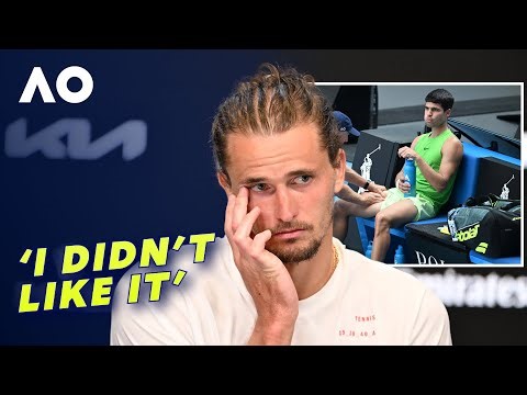Alexander Zverev UPSET over CONTROVERSIAL medical timeout | AO 2026 | Wide World of Sports
