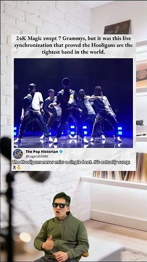 The Cleanest 24K Magic Dance Ever #24KMagic #AMAs #BrunoMars #TheHooligans #choreography