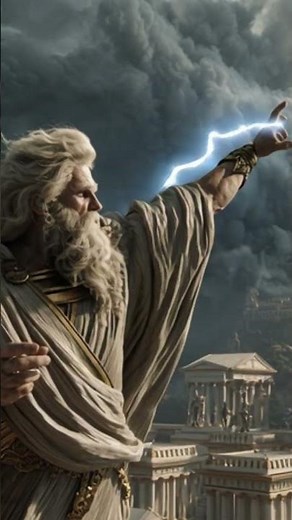 ⚡“Dioses del Trueno y la Tormenta”⚡ "ZEUS — Señor del Cielo " #Zeus #DiosDelTrueno #MitologíaGriega
