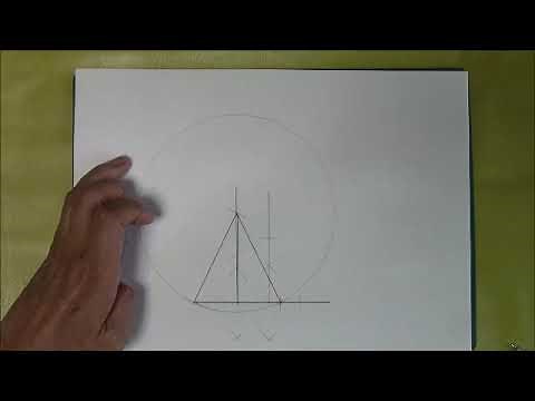 コンパスと定規だけを使って正７角形を描く　ノーカット１０分