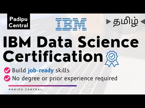 IBM Data Science Professional Certificate | Tamil