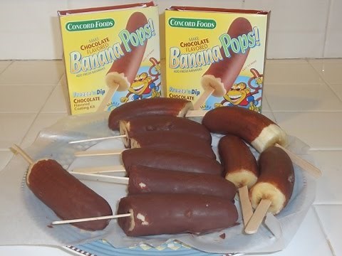 How to Make Chocolate Dipped Frozen Bananas