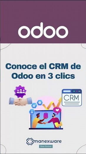 Conoce el CRM de Odoo ¡en solo 3 clics! 🚀 | Gestión de clientes fácil y rápida