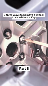 5 NEW Ways to Remove a Wheel Lock Without a Key | Omulcutourettelive