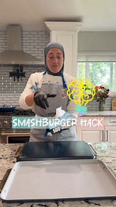 I’m here to share the ultimate Smashburger discovery with you! It’s a genius hack that will make your Smashburgers in no time. Simply use an ice cream scoop to portion your burger meat, then smash it between two pans for the perfect Smashburger. It’s quick, easy, and delicious! Don’t forget to order your meat and bulk @saadwholesale to save money and freeze the extras. @hedleyandbennett we needs @tigers apron! 😮‍💨#SmashburgerHack #Smashburger #Catering #SummersHomemadeMeals #BurgerGoals #Summe