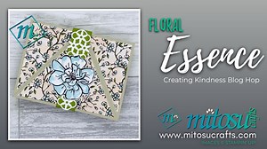 Creating Kindness ~ Triangle Corner Pop Up Card - Mitosu Crafts