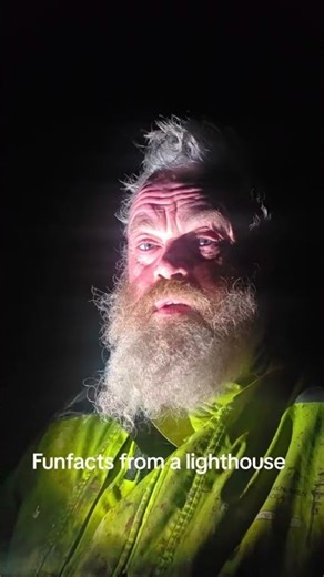 Fun Facts From a Lighthouse 🌊 | Life Alone at Sea #Shorts #lighthouselife #lighthouse