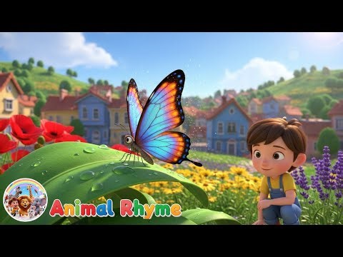 Fly, Fly, Fly the Butterfly! 🦋 | Fun Action Song for Kids