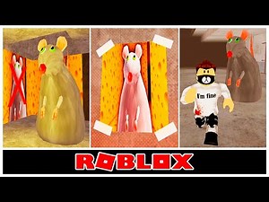 A GIANT CHEESE RAT TRAPPED ME IN ROBLOX AND I ESCAPED!