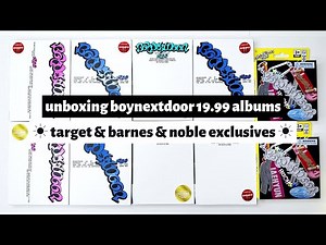☼ unboxing boynextdoor 19.99 albums ☀︎ target & barnes & noble exclusives ☼