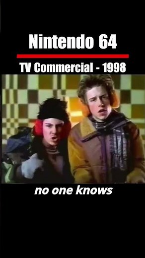 Nintendo 64 Christmas 1998 TV Commercial #retrogaming #oldtvcommercials