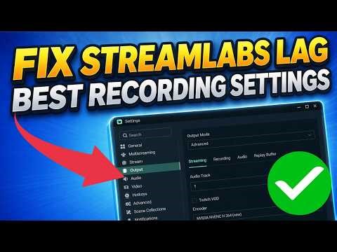 Streamlabs BEST Settings for Streaming & Recording (FULL SETUP GUIDE)