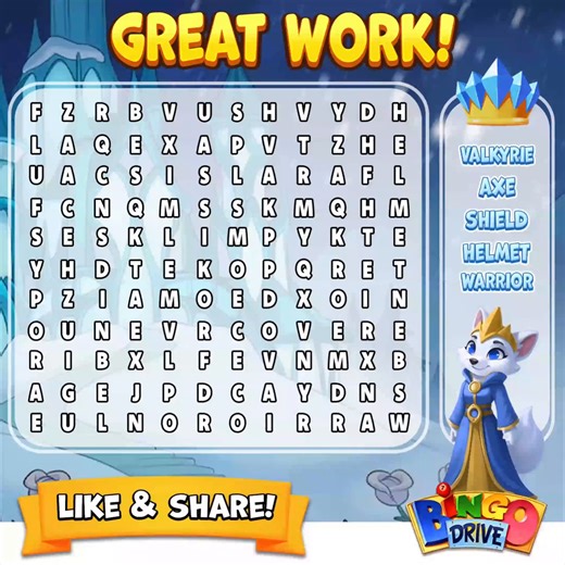 Here are the results of the Word Search!! 🤩 Let us know in the comments below if you found them all! 👏 A gift for a job well done 🎁: https://join.bingodrive.com/BXwM/gift?pk=5fl7dm9Bqi Like & Share the results! | Bingo Drive