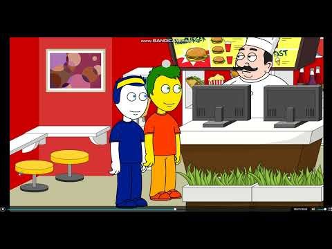 duck (robot trains) behaves at chick fil a/ungrounded