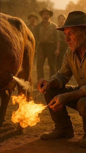 Cow Bloating Treatment That Can Literally Produce Fire